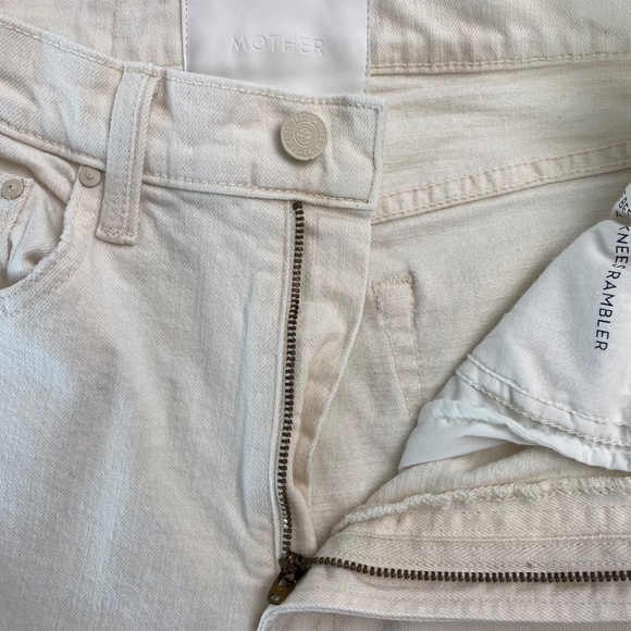 MOTHER SUPERIOR The bee’s knees rambler zip ankle Jeans in Act Natural Size 27 - Picture 7 of 13